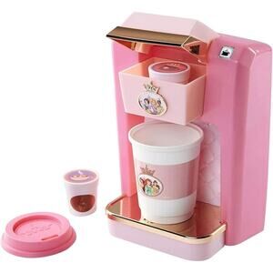 Disney Princess Style Collection Gourmet Coffee Maker Playset Pink Girls Toy